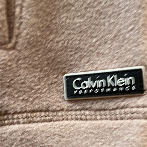Calvin Klein Cream Fleece Vest - Picture 3 of 4